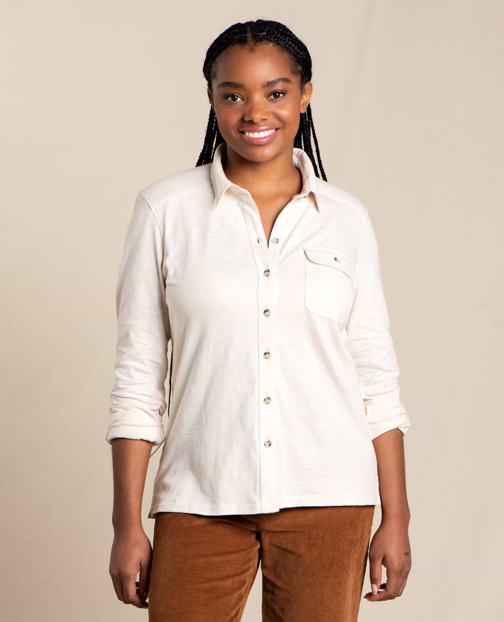 Women's Primero Cotton Long Sleeve Shirt