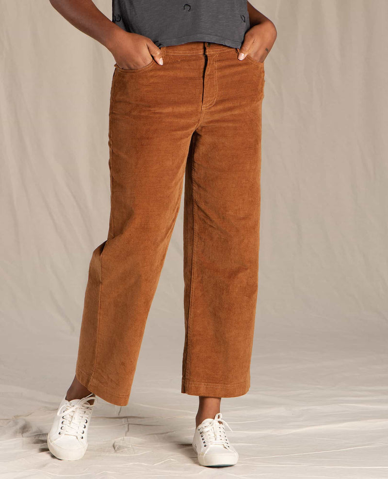 Women's Karuna Cord Wide Leg Pant