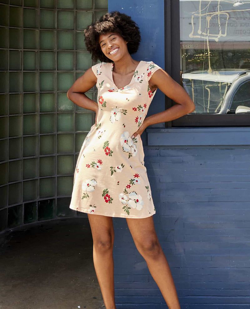 送料無料 トードアンドコー ToadCo レディース 女性用 ファッション ドレス Rosemarie Dress Lemon Sunflower Print