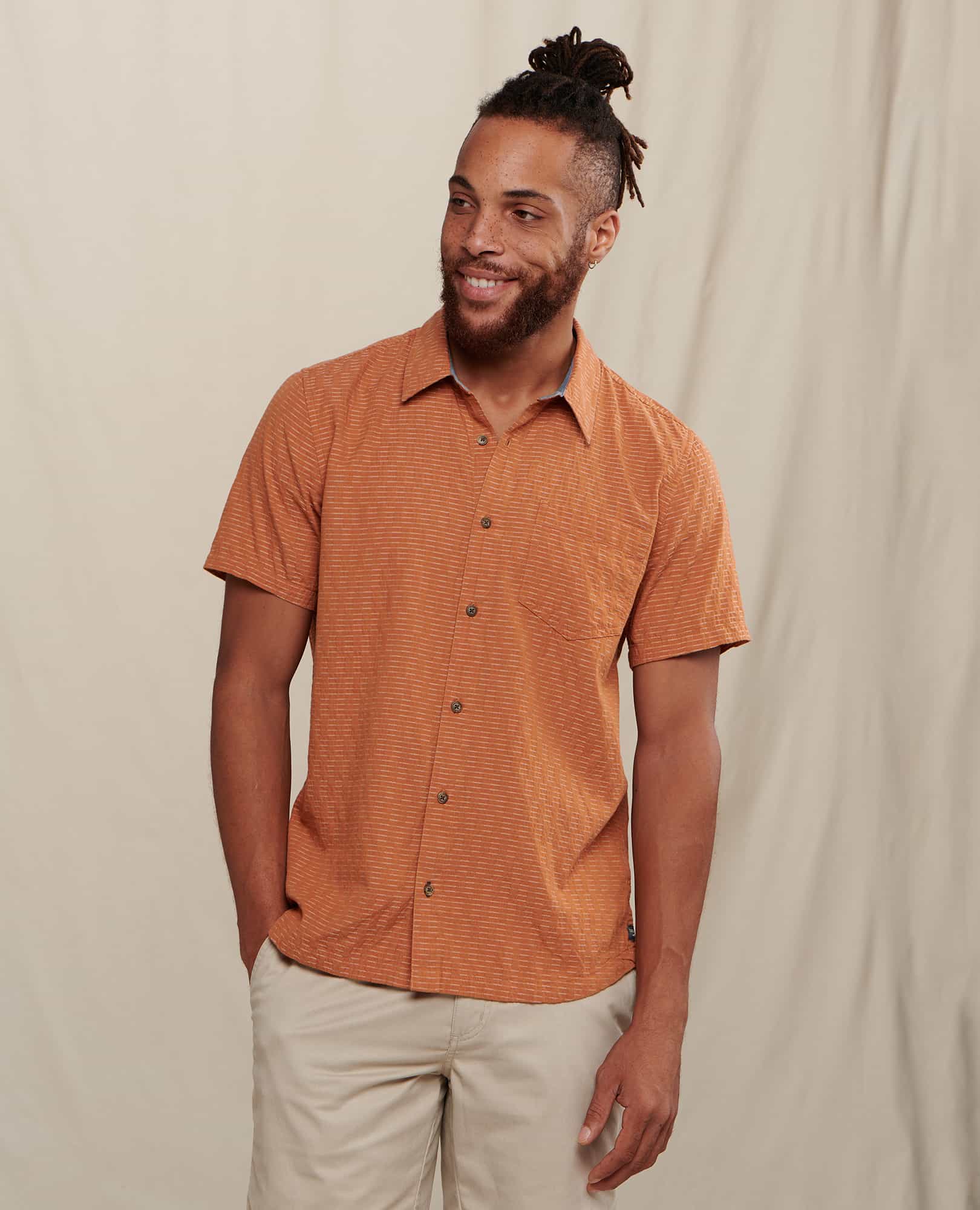 Harris Short Sleeve Organic Cotton Shirt | by Toad&Co