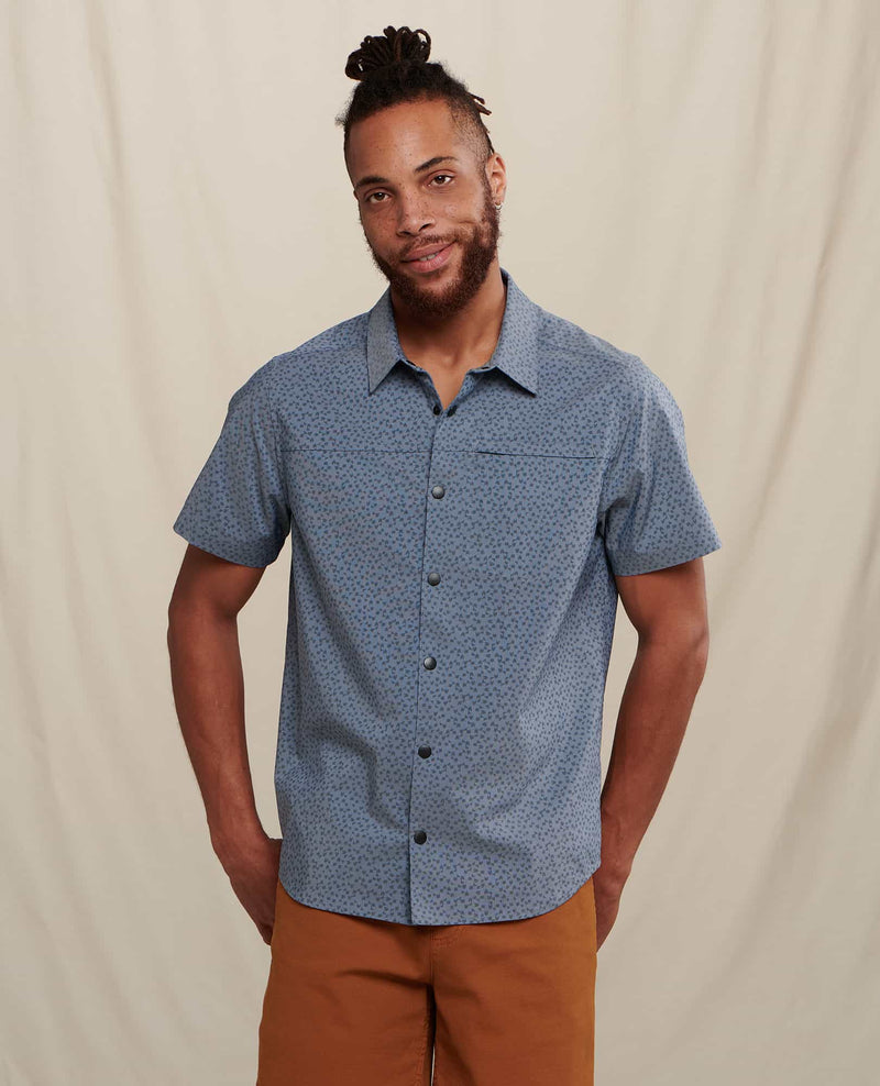 Toad&Co Short Sleeve Button Down Top Ziff