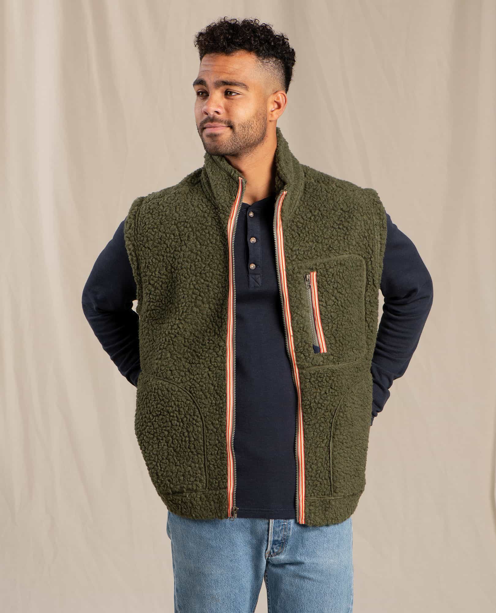 semoh 21aw Wool ZIP Vest