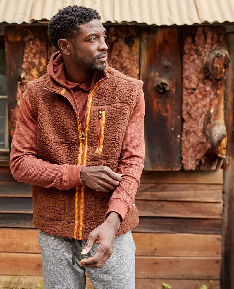 Men's Sespe Sherpa Vest | Recycled Wool by Toad&Co