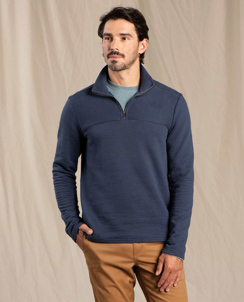 Moonwake 1/4 Zip Pullover | by Toad&Co