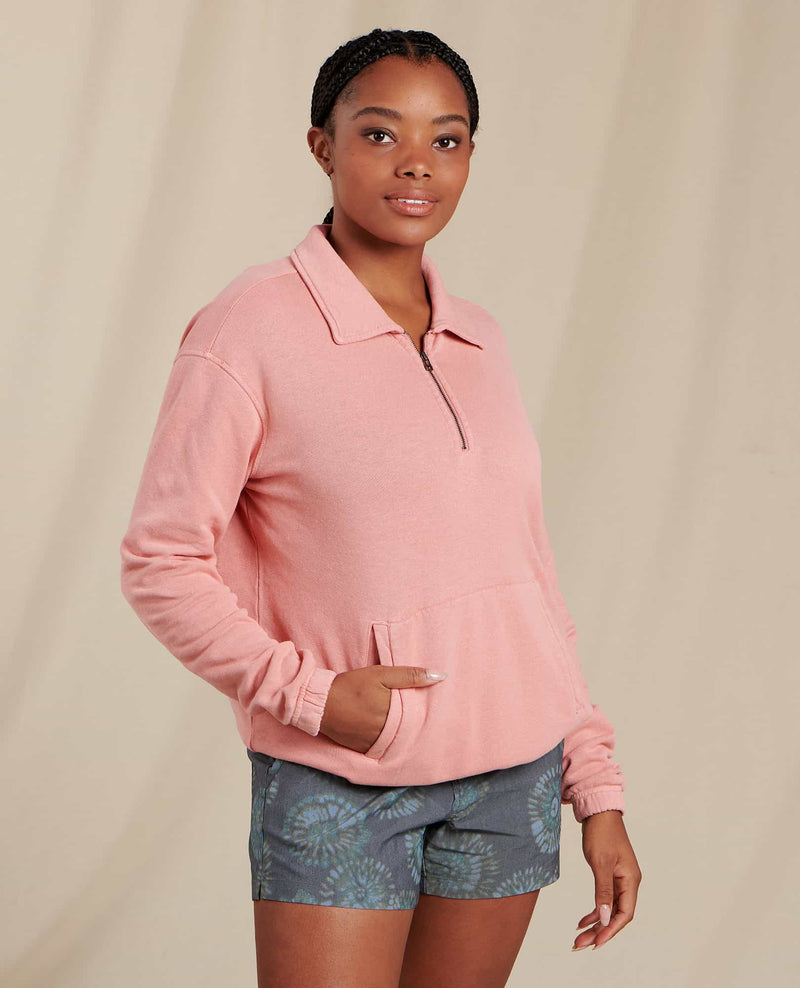 Unisex Epiq 1/4 Zip Pullover | Hemp Sweatshirt by Toad&Co