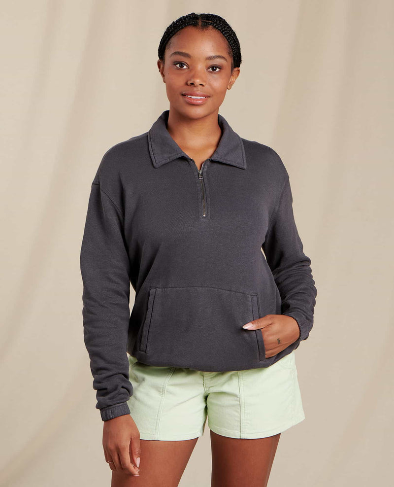 Unisex Epiq 1/4 Zip Pullover | Hemp Sweatshirt by Toad&Co