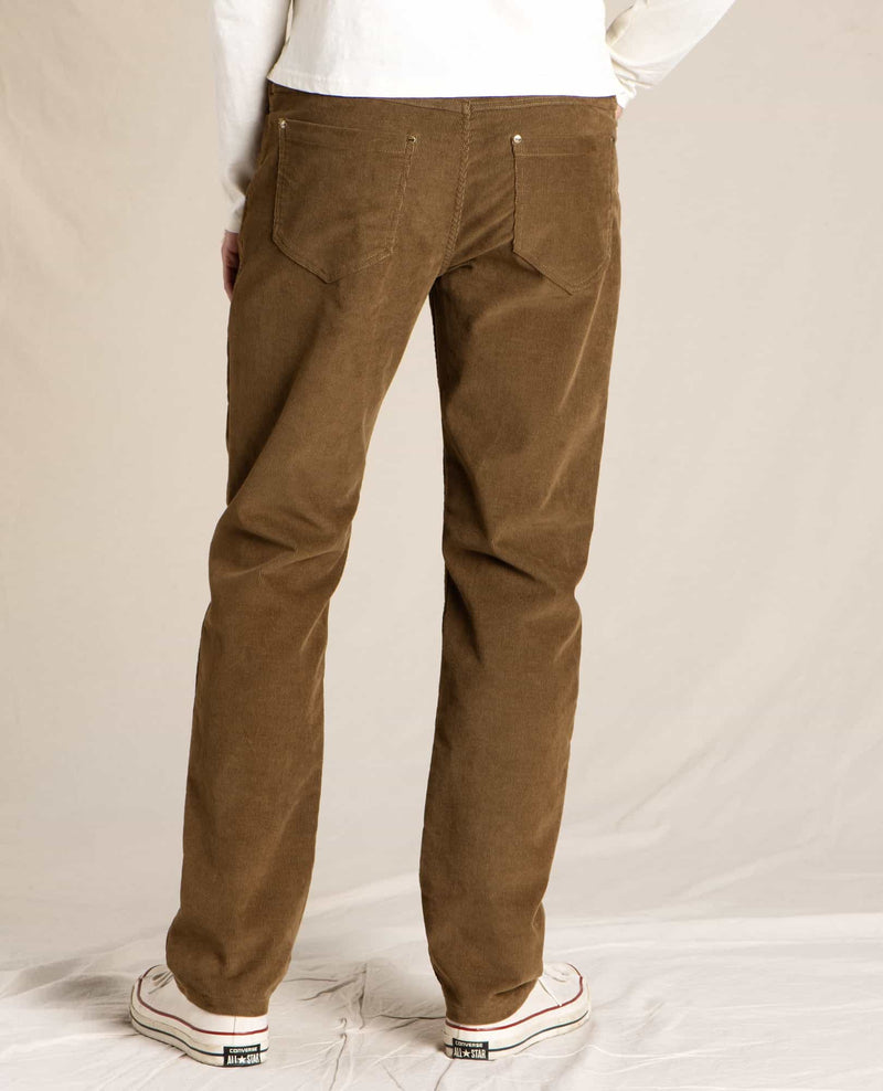 Men's Jet Cord Pant Lean  Organic Cotton Pant by Toad&Co
